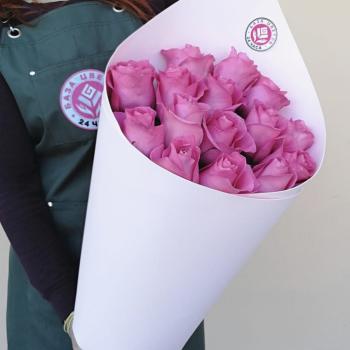 Букеты из розовых роз 70 см премиум (Эквадор)