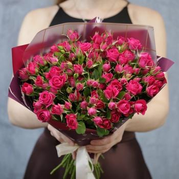 Букет Малиновые розы